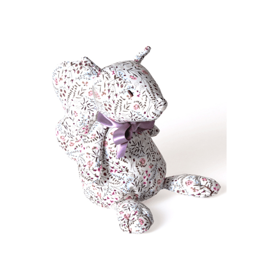 Dimpel Tobi Eekhoorn All Berries Knuffel Wit 18Cm