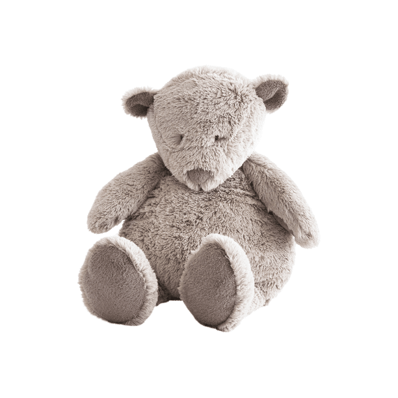 Dimpel Noann Beer Knuffel Grijsbeige 30Cm