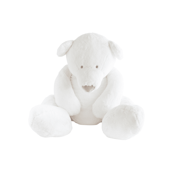 Dimpel Esteban Beer Knuffel Wit 100Cm