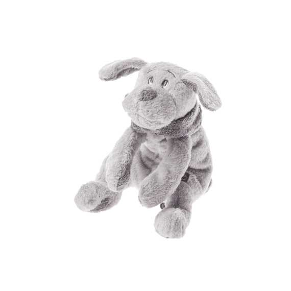 Dimpel Fifi Hond Knuffel Lichtgrijs 20Cm