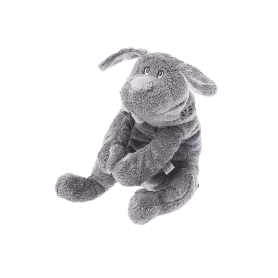 Dimpel Fifi Hond Knuffel Donkergrijs 30Cm