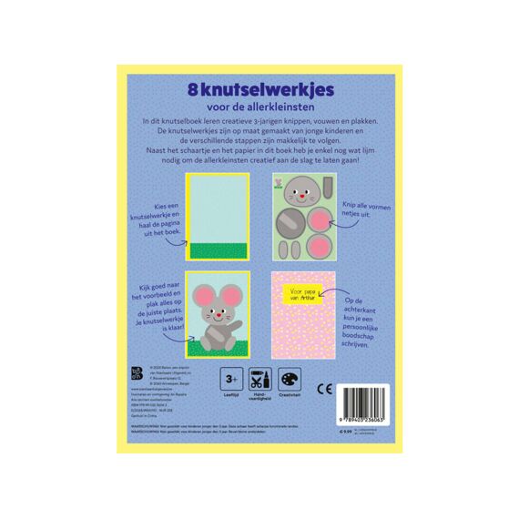 Knutselboek Met Schaartje - Dieren