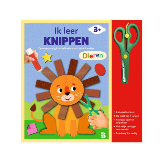 Knutselboek Met Schaartje - Dieren