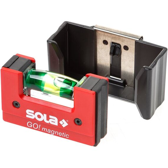 Sola Compacte Waterpas Met Magneet Clip