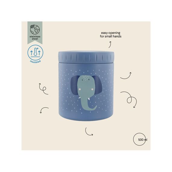 Trixie Voedselthermos 500Ml Mrs Elephant