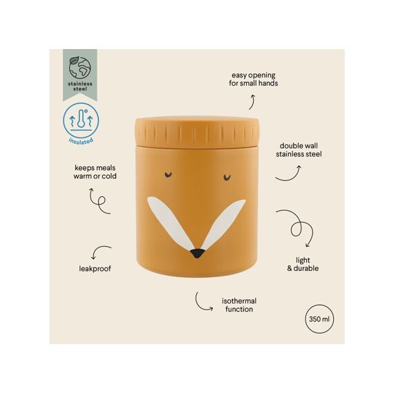 Trixie Voedselthermos 500Ml Mr Fox