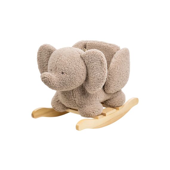 Nattou Lapidou Schommelpaard Teddy Olifant Taupe