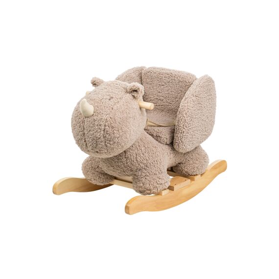 Nattou Lapidou Schommelpaard Teddy Rhino Taupe