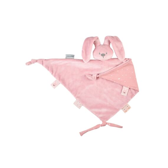 Nattou Lapidou Maxi Doudou Oud Roze Met Gedrukt Motief