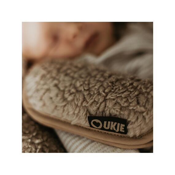 Ukje Hoes Newborn Set Kaos/Stokke Teddy Taupe