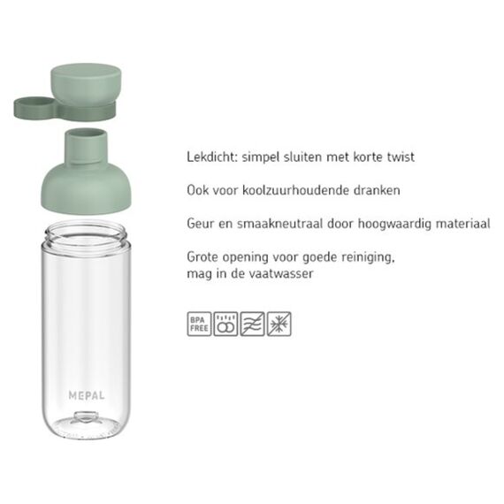 Mepal Vita Waterfles Vivid Blue 700Ml