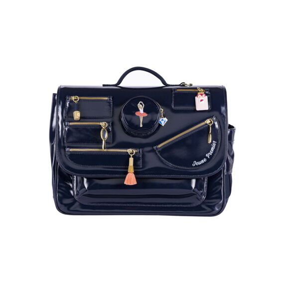 Jeune Premier Boekentas It Bag Midi Jewellery Box Navy