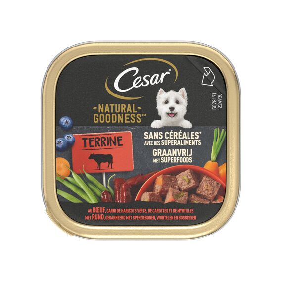 Cesar Alu Rund&Groenten Terrine 100G