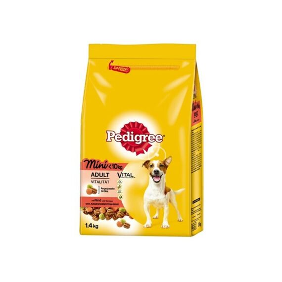 Pedigree D Mini Adult Rund&Groenten 1.4Kg