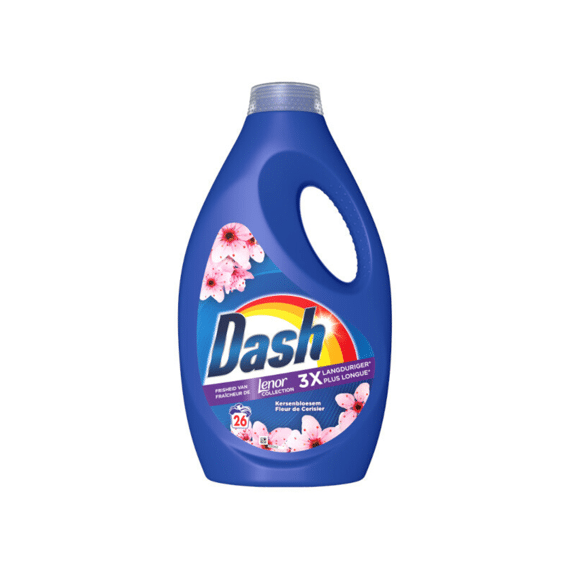 Dash Wasmiddel Vloeibaar Kersenbloesem 1.17l 26sc