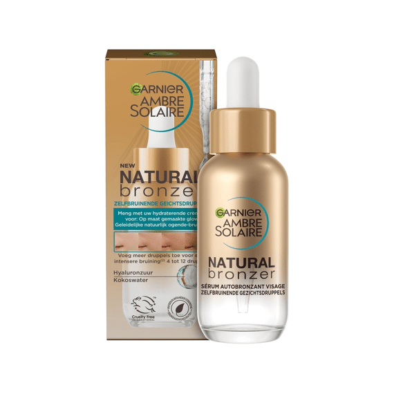 Garnier Ambre Solaire Zelfbruinende Gezichtsdruppels 30Ml