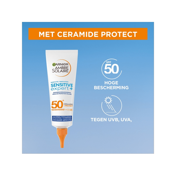 Garnier Ambre Solaire Zonbescherming Serium Sensitive Expert+ Spf50 125Ml