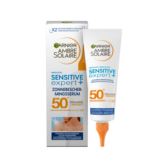 Garnier Ambre Solaire Zonbescherming Serium Sensitive Expert+ Spf50 125Ml
