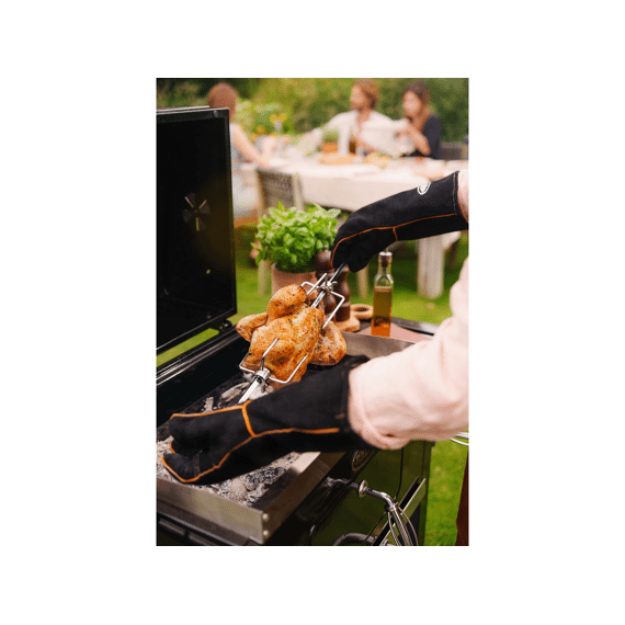 Boretti Carbone 2.0 Houtskoolbarbecue Met Verstelbaar Rooster 114x67xh109cm