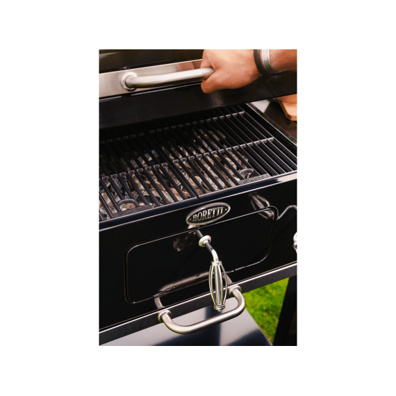 Boretti Carbone 2.0 Houtskoolbarbecue Met Verstelbaar Rooster 114x67xh109cm
