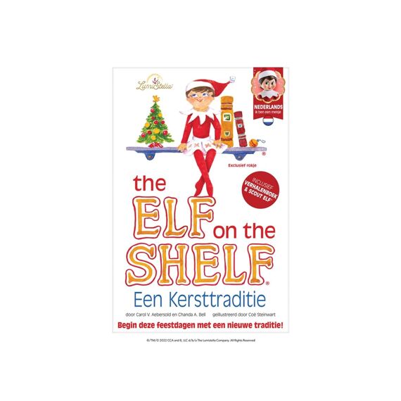 The Elf On The Shelf Cadeau Set - Meisje Met Nederlandstalig Boek