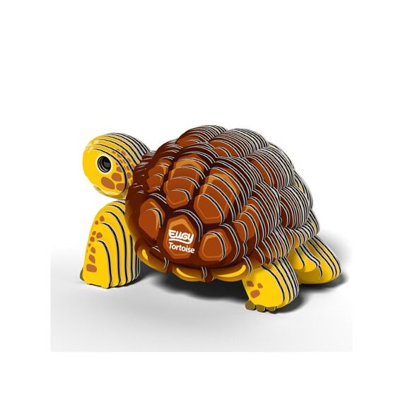 Eugy 3D Puzzel Wild Dier/Schildpad 7.55X4.42X4.25Cm + 6 Jaar