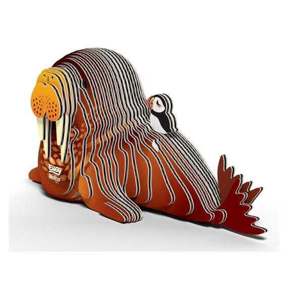 Eugy 3D Puzzel Zeedier/Walrus 4.42X10.95X5.3Cm + 6 Jaar