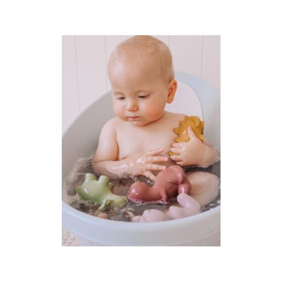 Tikiri Bijtring Mijn Eerste Dinosaurus Natuurlijk Rubber Met Belletje
