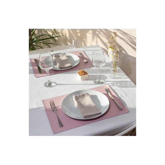 Placemat Lunar 30X43Cm Pink/Light Blue