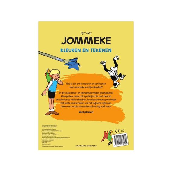 Jommeke Kleuren En Tekenen