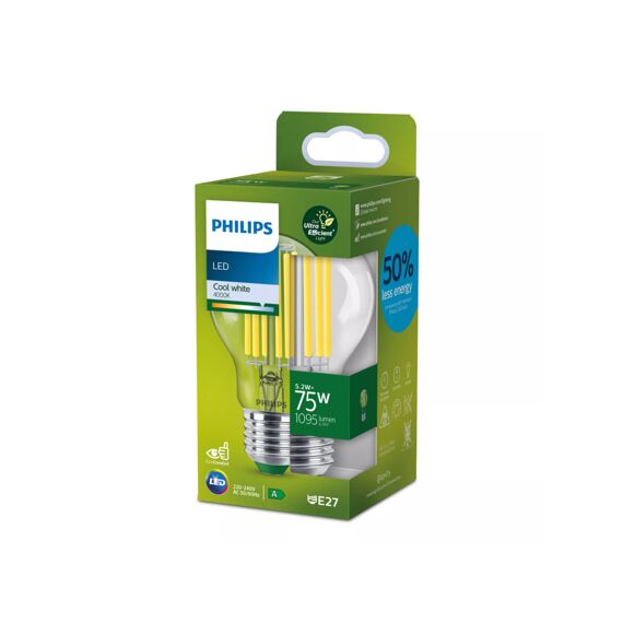 Philips Led Lamp Helder 75W A60 E27