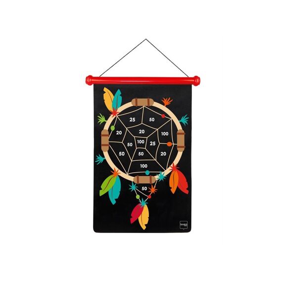 Scratch Active Plays Magnetische Darts Indiaan 36X55Cm 2-Zijdig +5 Jaar