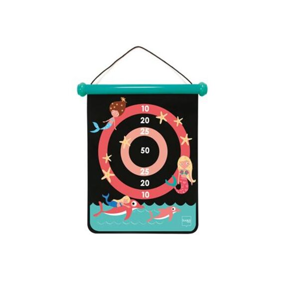 Scratch Active Plays Magnetische Darts Medium/Zeemeermin 40X31Cm 2-Zijdig +5 Jaar