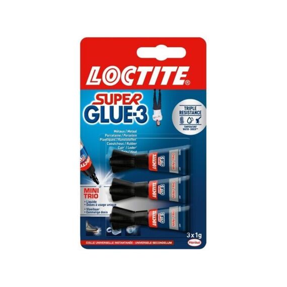 Loctite Minitrio  3X1Gr 2+1 Gratis