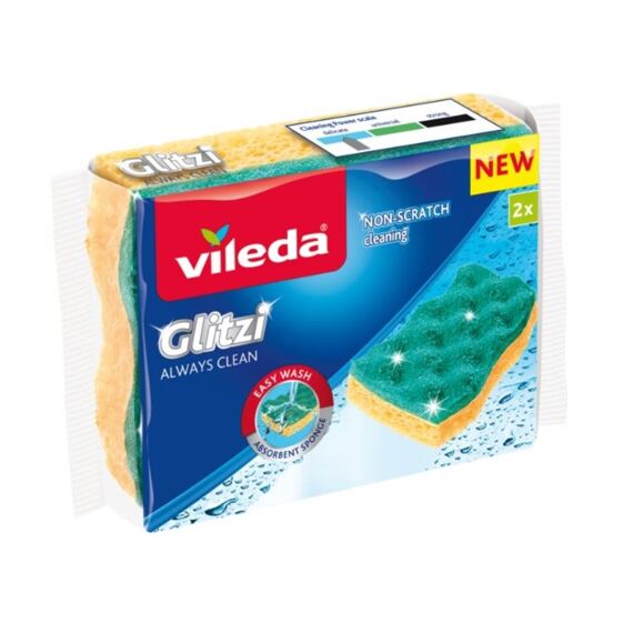 Vileda Schuursponsen Glitzi 2St