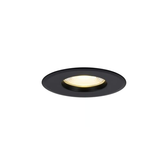 Nordlux Rosalee Inbouwspot Zwart - IP65 Dim Cct Switch - Isolatie 7W/600Lm - 50.000H