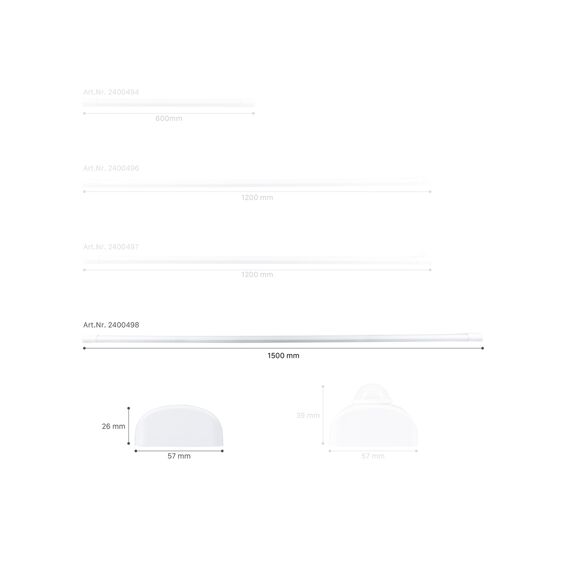 Led Batten - 1X40W 150Cm 5160Lm 4000K