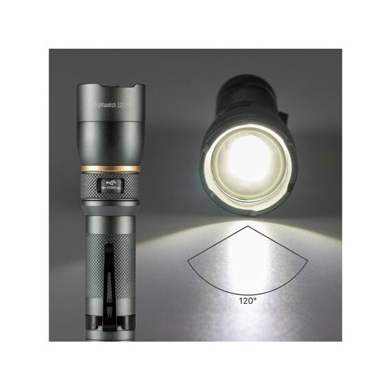 Zaklamp - 1200 Lumen IPX7 Oplaadbaar