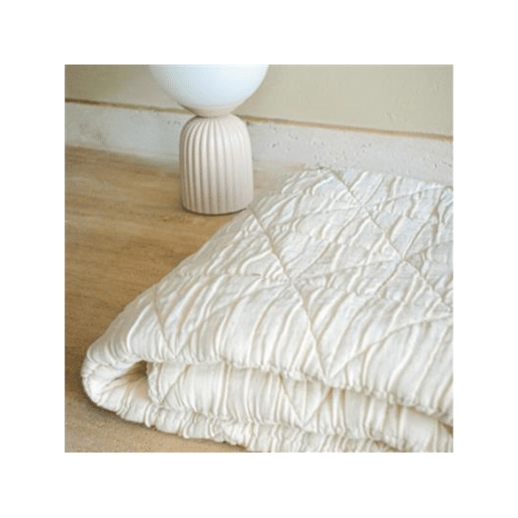 Coco & Pine Deken 75x100cm Bobbie Natural