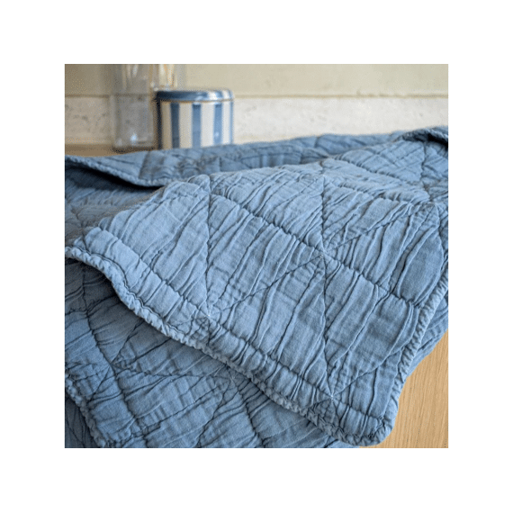 Coco & Pine Deken 100X135Cm Bobbie Blue