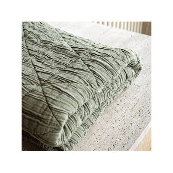Coco & Pine Deken 100X135Cm Bobbie Olive