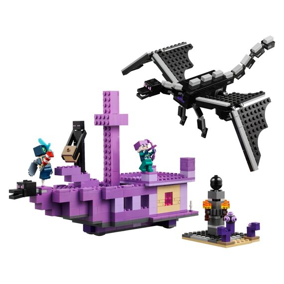 Lego Minecraft 21264 De Enderdraak En Het End-Schip