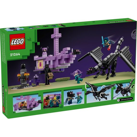 Lego Minecraft 21264 De Enderdraak En Het End-Schip