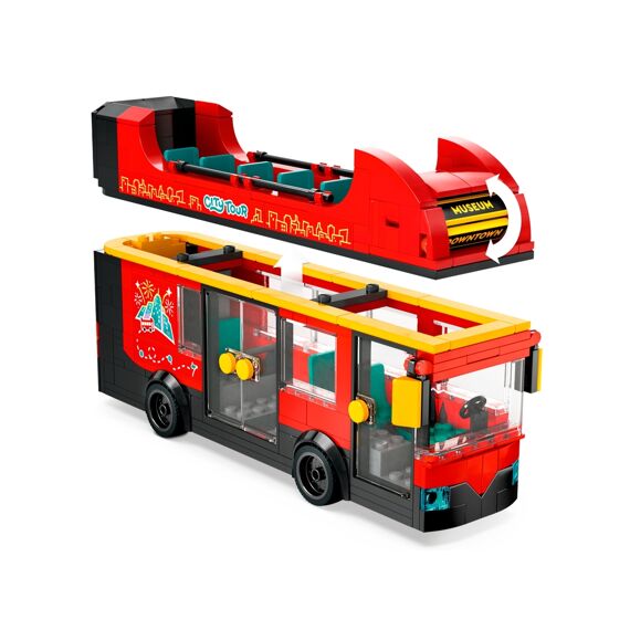 Lego City 60407 Toeristische Rode Dubbeldekker