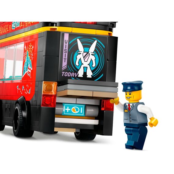 Lego City 60407 Toeristische Rode Dubbeldekker