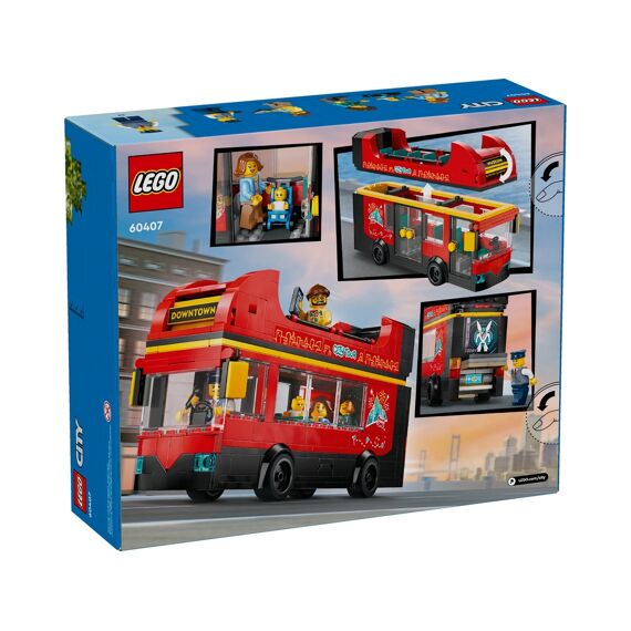 Lego City 60407 Toeristische Rode Dubbeldekker