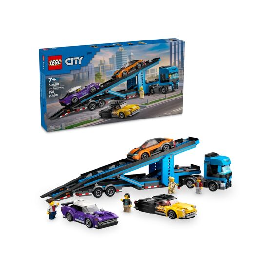 Lego City 60408 Transportvoertuig Met Sportauto'S