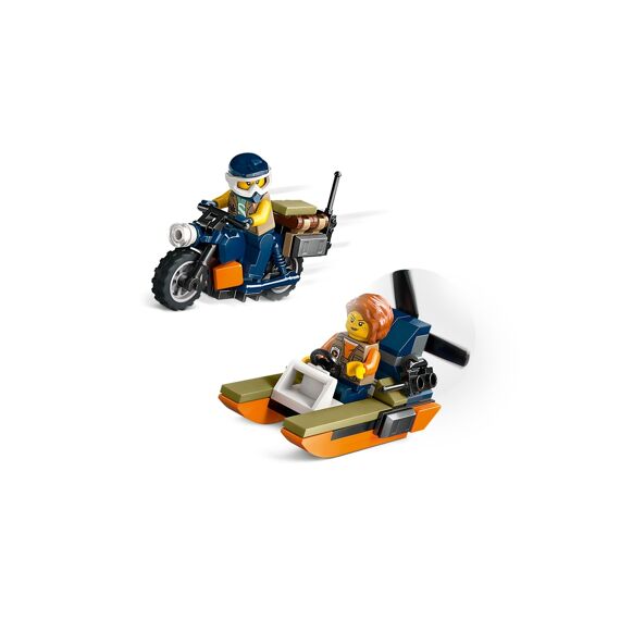 Lego City 60437 Jungleonderzoekers: Helikopter Bij De Basis