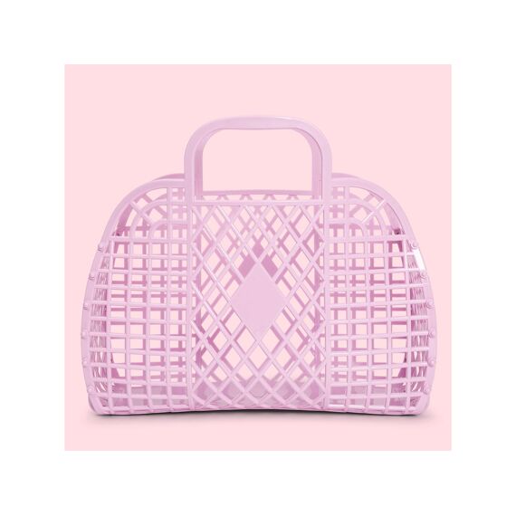 Sunjellies Retro Basket Large Lilac