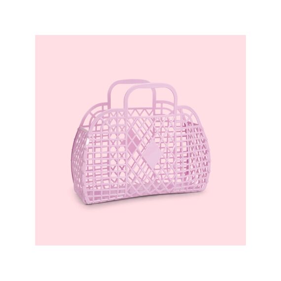 Sunjellies Retro Basket Small Lilac